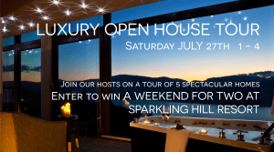 Luxury open house tour Domeij and Associates