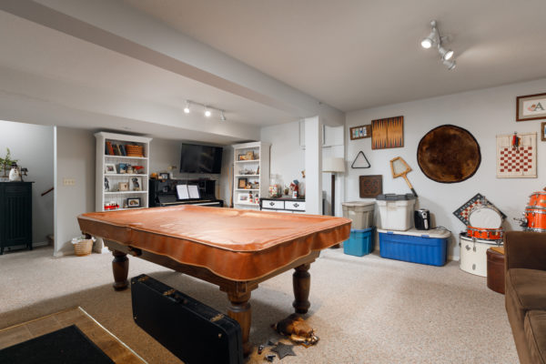 1604 Highland Dr North games room with pool table