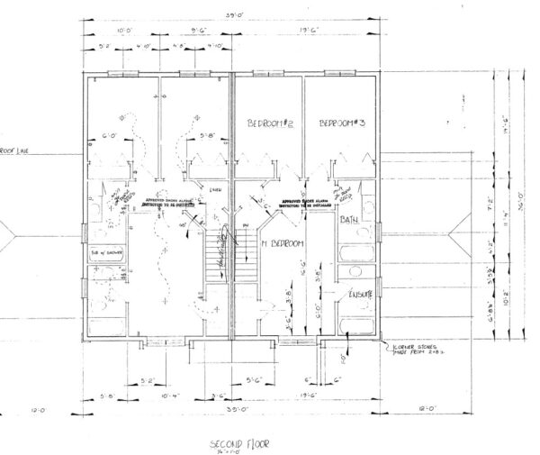 Floorplan Second Floor 1033 1035 Laurier Duplex